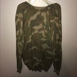 Torrid camo cardigan